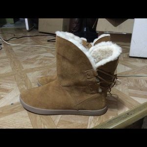 UGG Australia Koolaburra Winter Boots USA 12 Suede